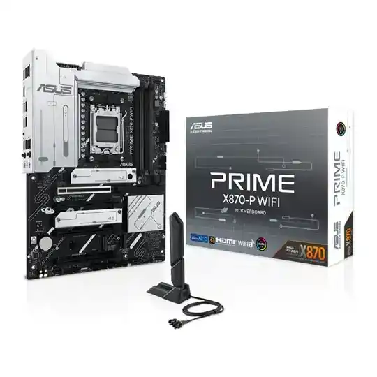 ASUS PRIME X870-P WiFi AM5 DDR5 PCIe 5.0 ATX Motherboard